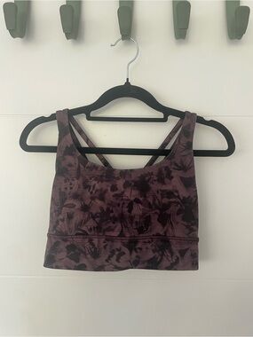 Lululemon Floral Print Sports Bra